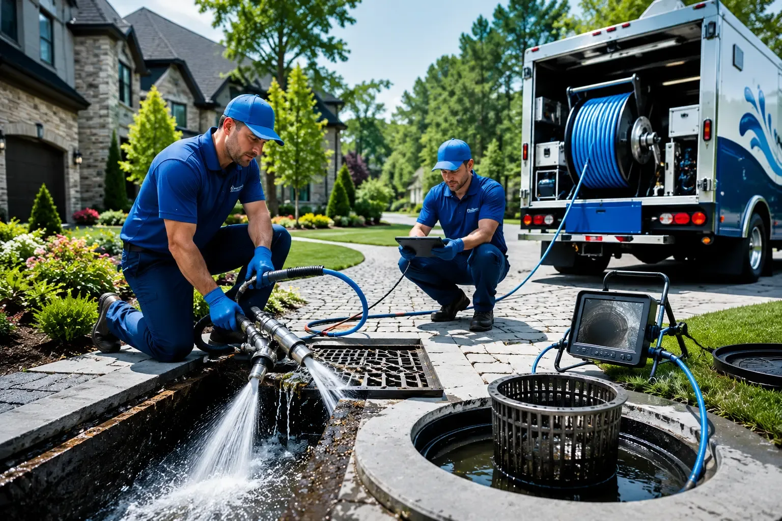 Local outdoor drain cleaning professionals in Kingsley, PA