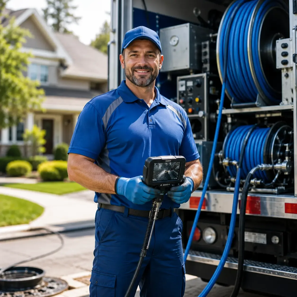 Local outdoor drain cleaning specialists in Kingsley, PA